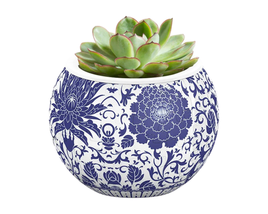 Rompecabezas Maceta Floral Oriental 80 piezas
