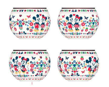 Rompecabezas 3D Maceta Mickey Y Minnie Disney 80 Piezas De Plástico