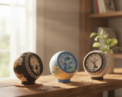 Reloj Rompecabezas Mickey Clásico Disney 145 Piezas De Plástico