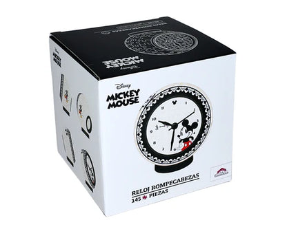 Reloj Rompecabezas Mickey Disney 145 Piezas De Plástico