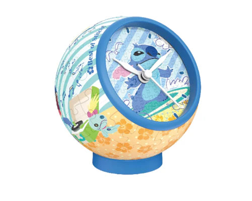 Reloj Rompecabezas Stitch Ama las Olas Disney 145 Piezas De Plástico