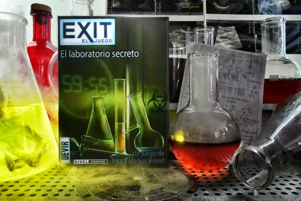 EXIT 03 - El Laboratorio Secreto - Nivel: Avanzado