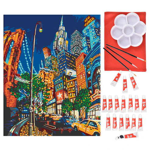 Pinta por Número - La Gran Manzana 40x50