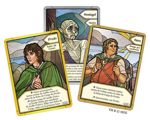 El Señor de los Anillos: Las Dos Torres El Juego de Bazas en Español. Asmodee