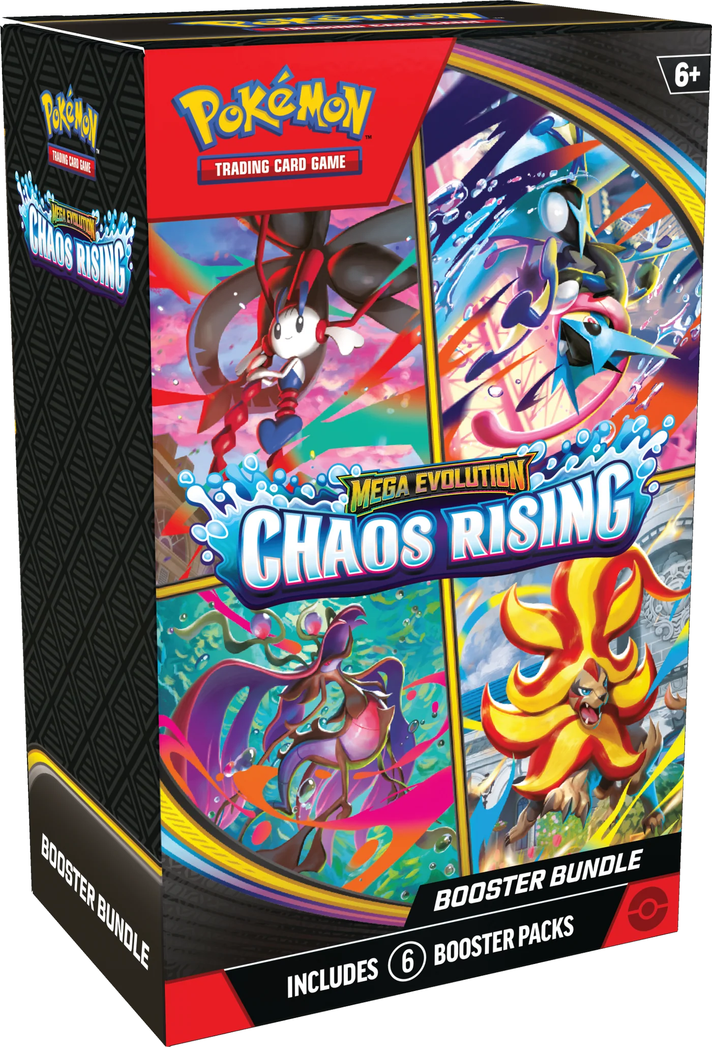 Pokémon TCG: Mega Evolution ME04 - Chaos Rising Booster Bundle - ESPAÑOL