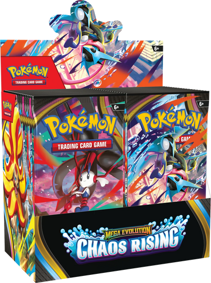 Pokémon TCG: Mega Evolution ME04 - Chaos Rising Booster Display - INGLÉS