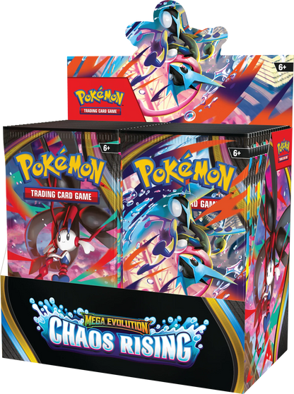 Pokémon TCG: Mega Evolution ME04 - Chaos Rising Booster Display - INGLÉS