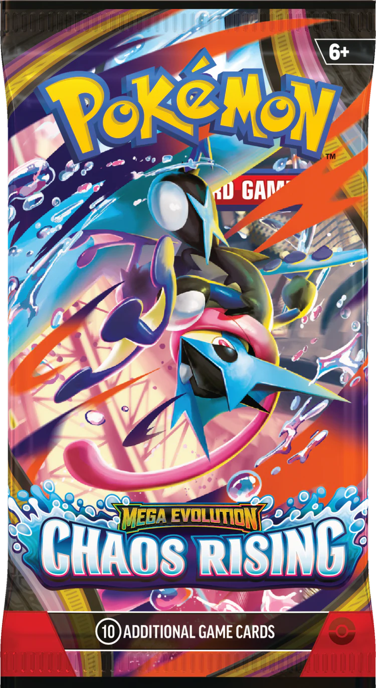 Pokémon TCG: Mega Evolution ME04 - Chaos Rising Booster Display - INGLÉS