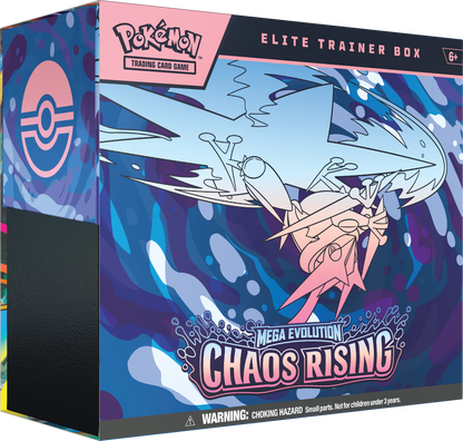 Pokémon TCG: Mega Evolution ME04 - Chaos Rising Elite Trainer Box PIEZA - INGLÉS
