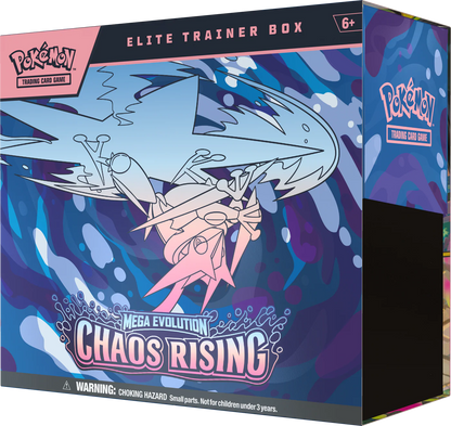 Pokémon TCG: Mega Evolution ME04 - Chaos Rising Elite Trainer Box PIEZA - INGLÉS