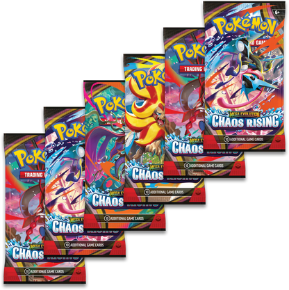 Pokémon TCG: Mega Evolution ME04 - Chaos Rising Booster Bundle - ESPAÑOL