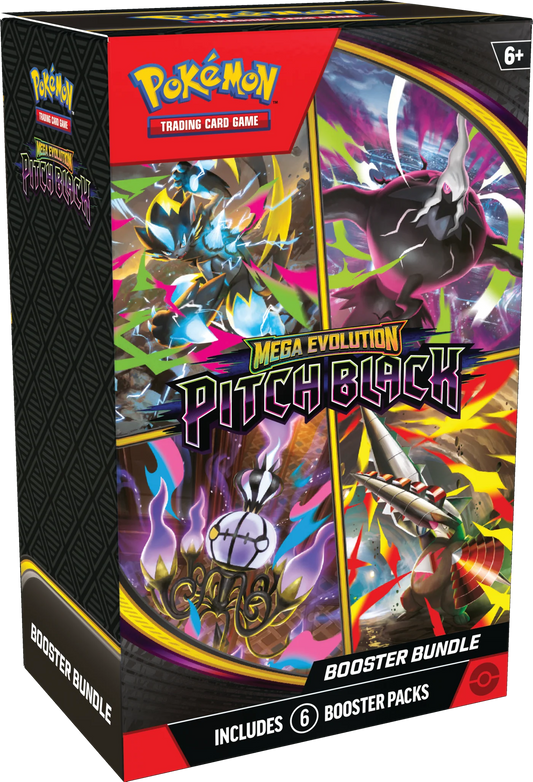 Pokémon TCG: Mega Evolution ME05 - Pitch Black Booster Bundle- INGLÉS