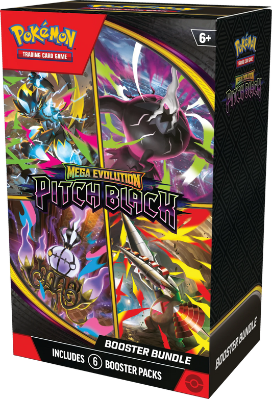 Pokémon TCG: Mega Evolution ME05 - Pitch Black Booster Bundle- INGLÉS