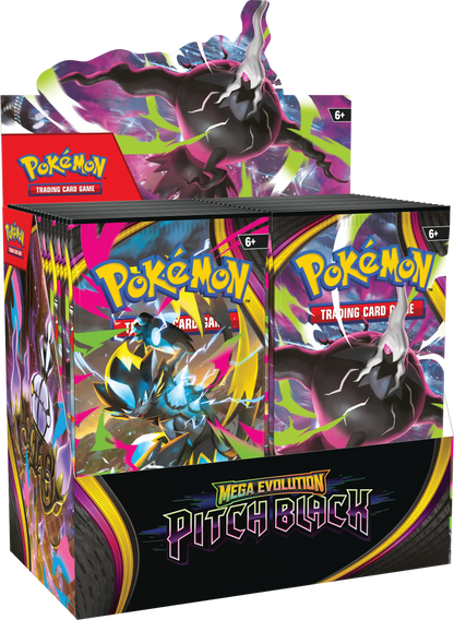 Pokémon TCG: Mega Evolution ME05 - Pitch Black Booster Display - ESPAÑOL
