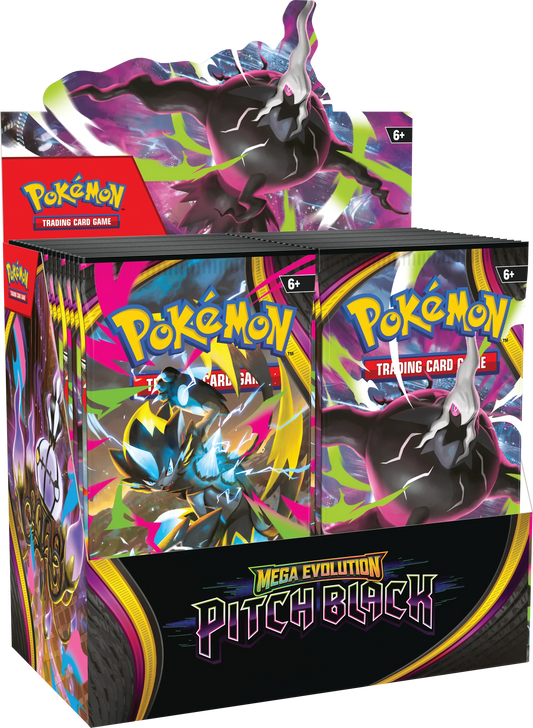 Pokémon TCG: Mega Evolution ME05 - Pitch Black Booster Display - INGLÉS
