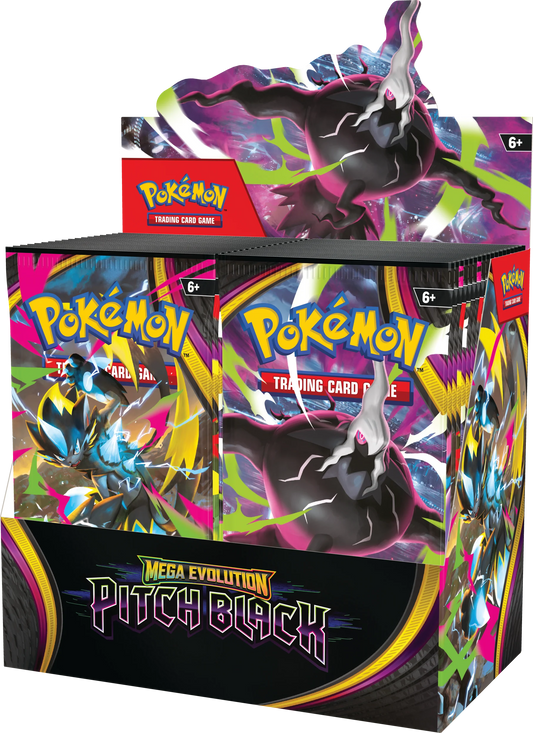 Pokémon TCG: Mega Evolution ME05 - Pitch Black Booster Display - ESPAÑOL