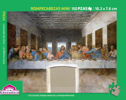 La Última Cena. Rompecabezas 150 Piezas Miniatura PieceRelax