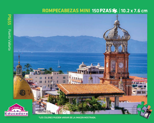 Puerto Vallarta. Rompecabezas 150 Piezas Miniatura PieceRelax
