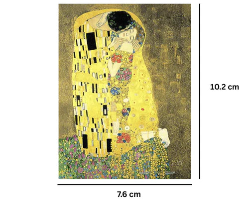 Klimt - El Beso: Rompecabezas 150 Piezas Miniatura PieceRelax