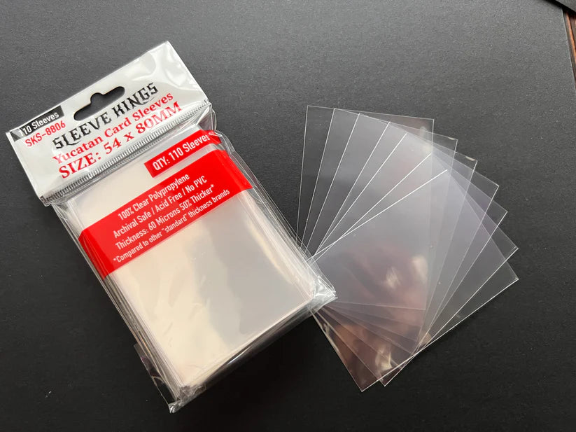Sleeve King "Yucatan" Card Sleeves (54x80mm) 110 Pack, 60 Micron, SKS-8806