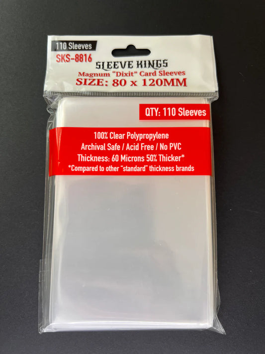 Sleeve King "Dixit" Magnum Game Card Sleeves (80x120mm) 110 Pack, 60 Micron, SKS-8816