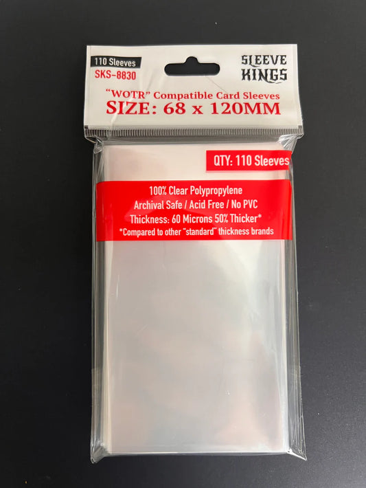 Sleeve King "WOTR" Compatible Sleeves (68x120mm) 110 Pack, 60 Micron, SKS-8830