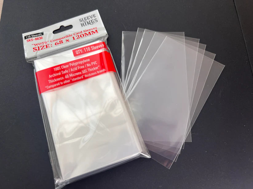 Sleeve King "WOTR" Compatible Sleeves (68x120mm) 110 Pack, 60 Micron, SKS-8830