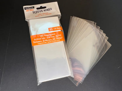 Sleeve King 9XL Sleeves (60 X 130 MM) 110 Pack, 60 Microns, SKS-8846