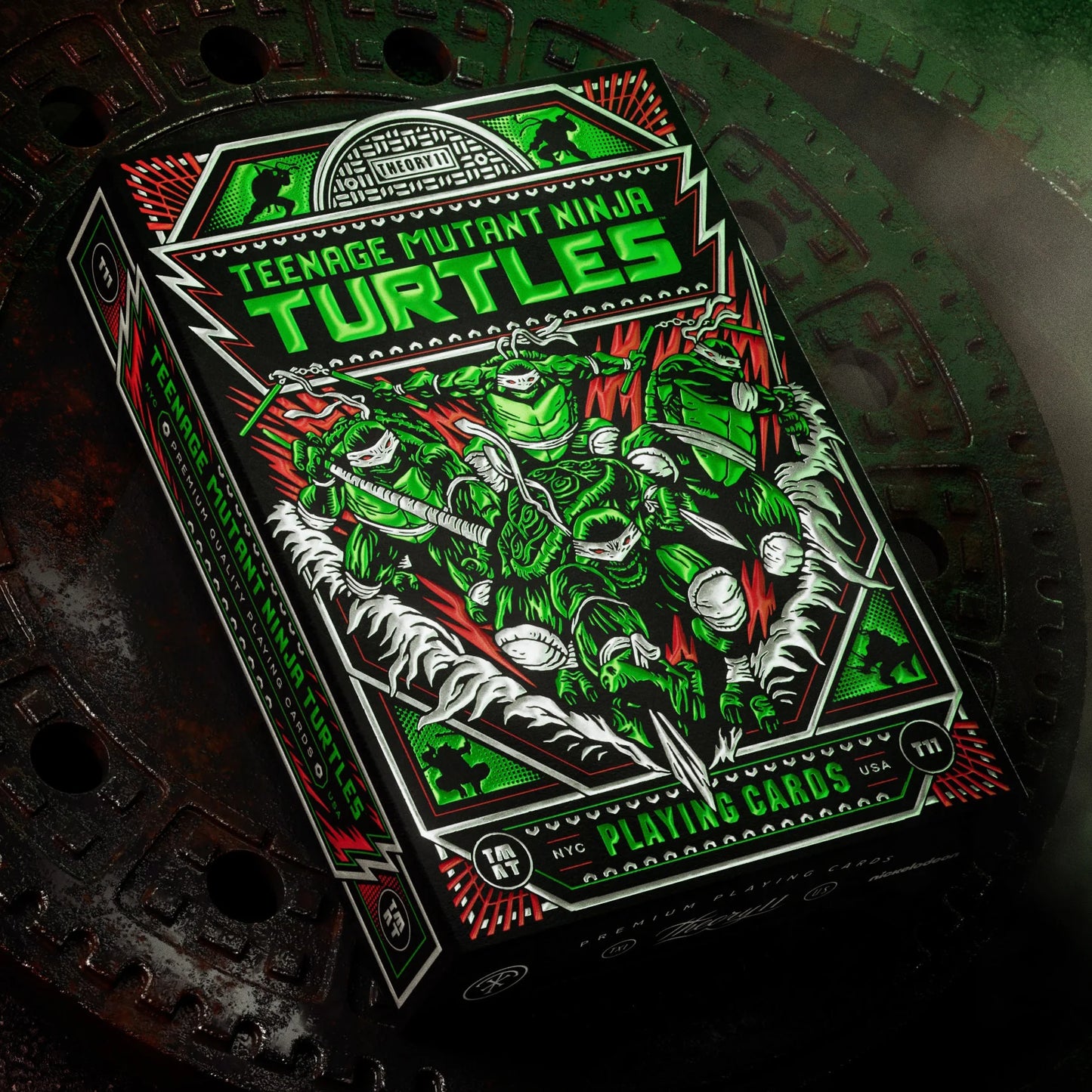 Baraja Coleccionable Theory 11 Teenage Mutant Ninja Turtles