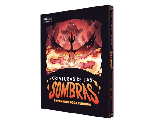 Criaturas de la Sombra Expansión Roca Fundida en Español. Asmodee