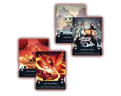 Criaturas de la Sombra Expansión Roca Fundida en Español. Asmodee
