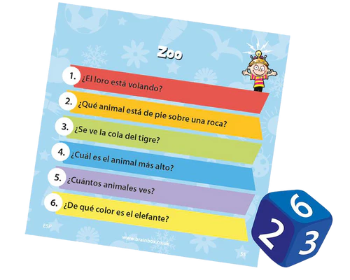 Brainbox Imágenes: Juego de Mesa en Español. Asmodee