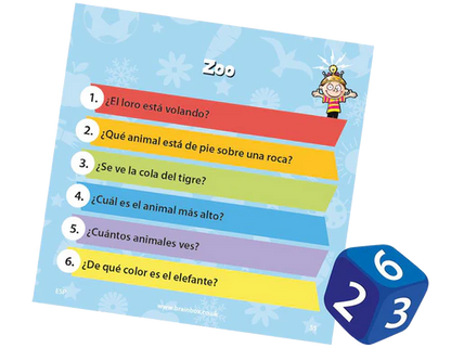 Brainbox Imágenes: Juego de Mesa en Español. Asmodee