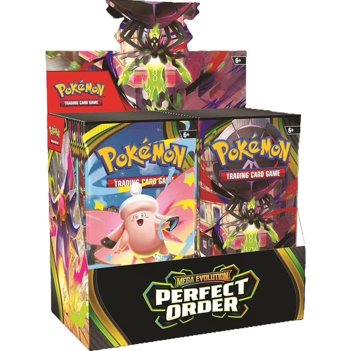 Pokémon TCG: Mega Evolution ME03  Perfect Order Booster Display - INGLÉS