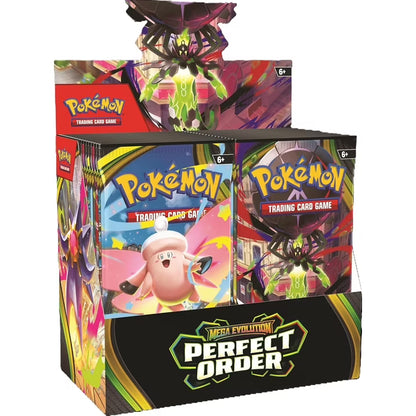 Pokémon TCG: Mega Evolution ME03  Perfect Order Booster Display - INGLÉS