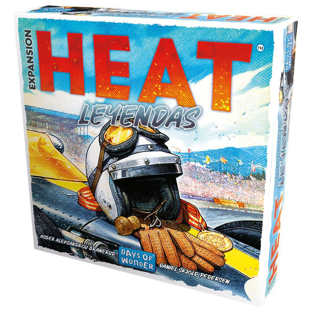 Heat: Leyendas. Juego de Mesa en ESPAÑOL. Asmodee