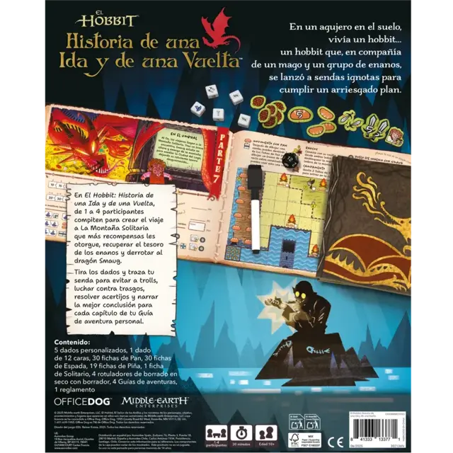 El Hobbit: Historia de una Ida y de una Vuelta – Juego de Mesa | Asmodee
