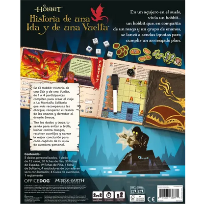El Hobbit: Historia de una Ida y de una Vuelta – Juego de Mesa | Asmodee