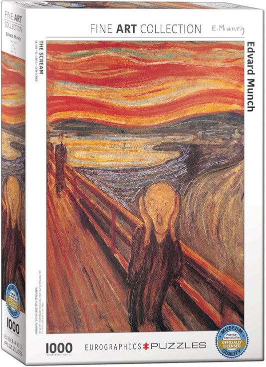 El Grito - Edward Munch: Rompecabezas 1000 Piezas Trefl