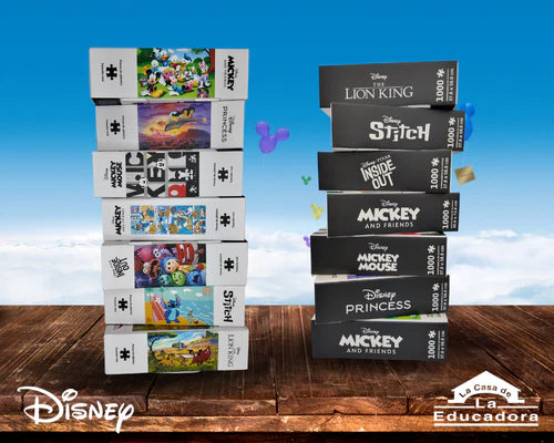 Rompecabezas Mickey University 600 Piezas de Plástico Disney