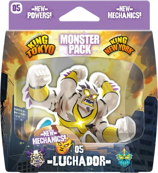 King of Tokyo: Luchador Monster Pack