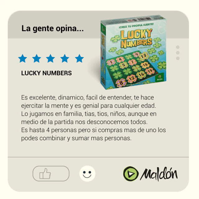 Lucky Numbers (En españoil)