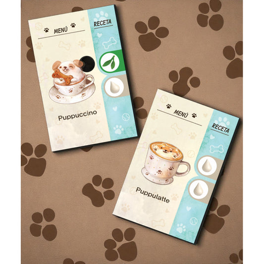 Coffee Rush Cartas Promo Pack Pupuccino