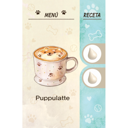 Coffee Rush Cartas Promo Pack Pupuccino