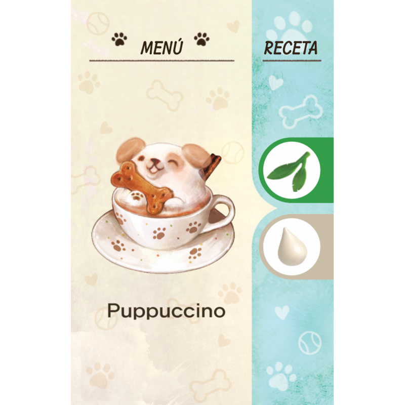 Coffee Rush Cartas Promo Pack Pupuccino