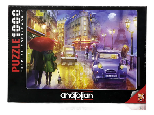 París de Noche: Rompecabezas de 1000 piezas Anatolian