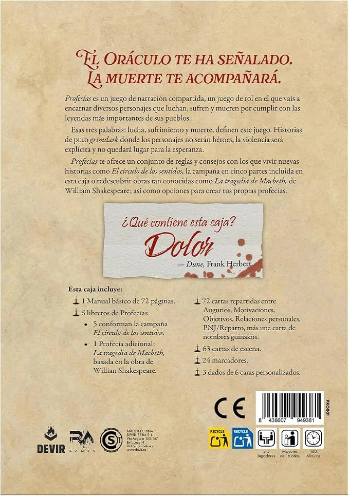 Profecías - ESPAÑOL