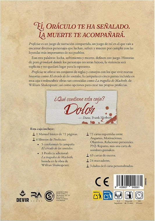 Profecías - ESPAÑOL