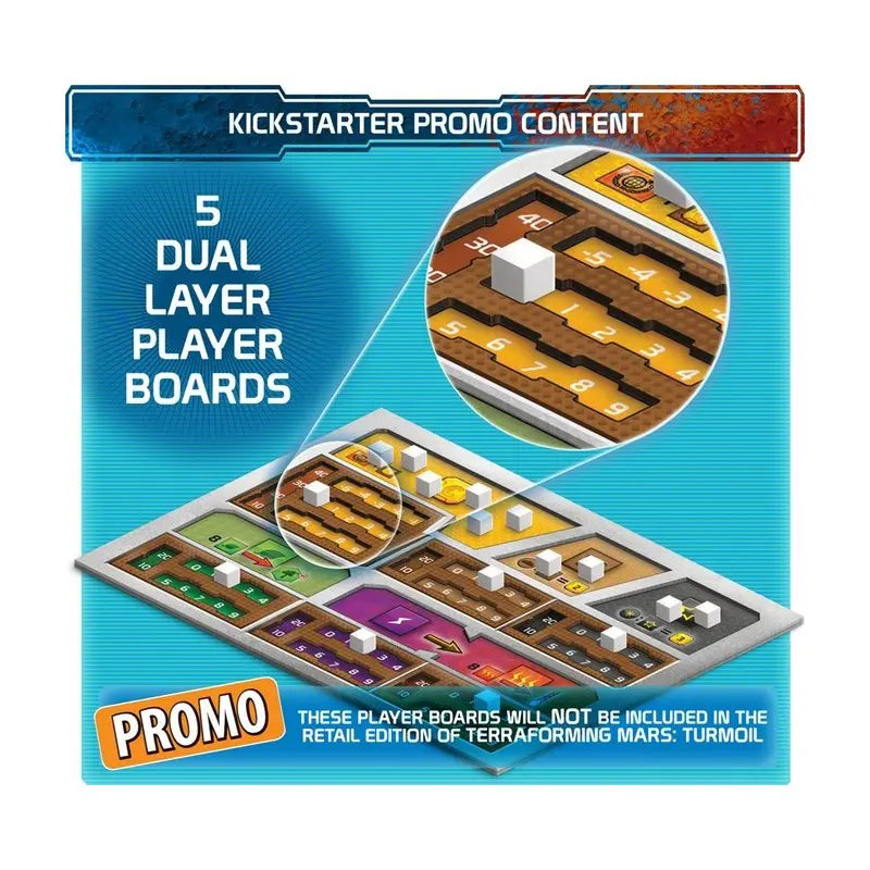 Terraforming Mars – Tableros de Jugador doble capa